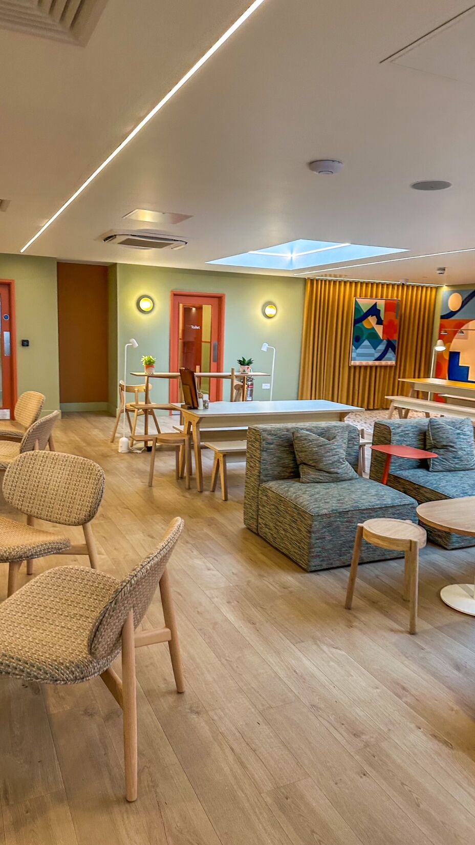 SeaSpace social and cafe area
